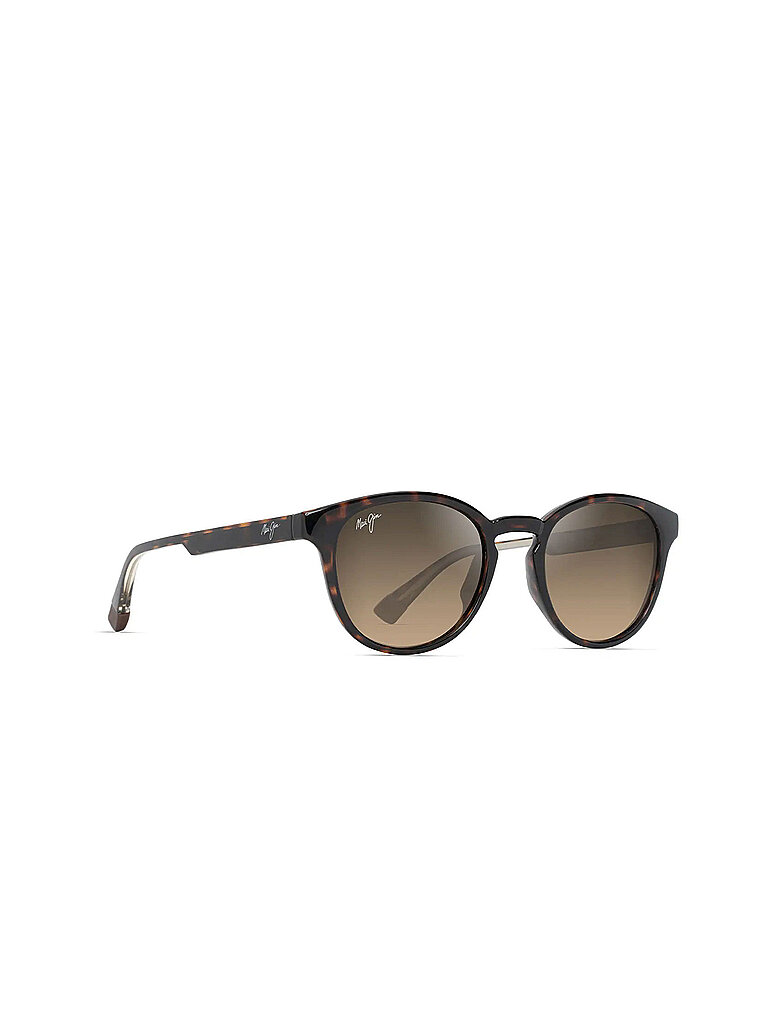Maui Jim Lunettes De Soleil Polarisées Hiehie Shiny Dark Havana / Translucent Yellow HCL® Bronze/CAT2 Homme,Femme